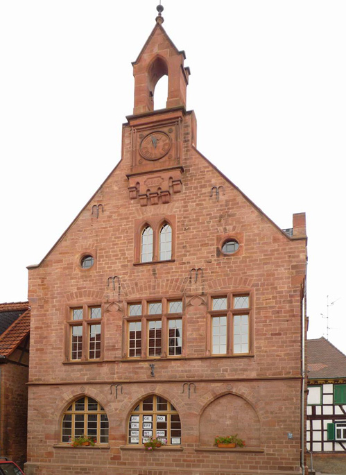 Sanierung des historischen Rathauses Klein-Umstadt